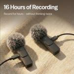 Mini Pro Wireless Lavalier Microphone - 2 Pack