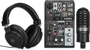 Yamaha AG03MK2 Live Streaming Kit with Accessories