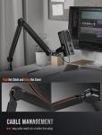 FIFINE Adjustable Mic Boom Arm for Podcasting