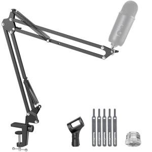 InnoGear Boom Arm Microphone Stand for Various Mics