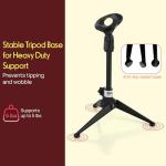 Adjustable Desktop Tripod Microphone Stand for Podcasts