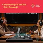 Adjustable Desktop Tripod Microphone Stand for Podcasts