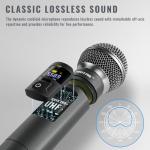 Phenyx Pro Wireless Microphone System with 4 Mics