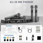 Phenyx Pro Wireless Microphone System with 4 Mics