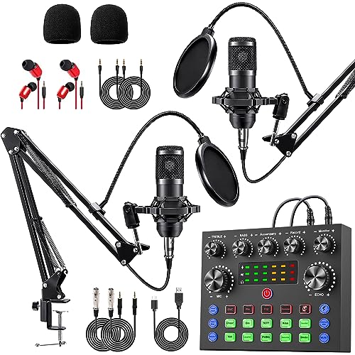 Sktome V8s Voice Changer & BM-800 Microphone Bundle