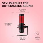 HyperX QuadCast USB Gaming Microphone for Podcasts