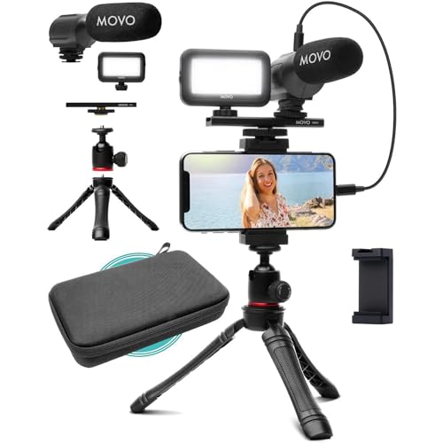 Movo iVlogger Vlogging Kit for iPhone Creators