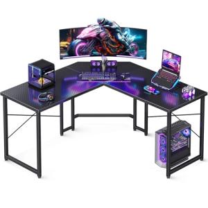 L Shaped Gaming Desk with Monitor Stand 51