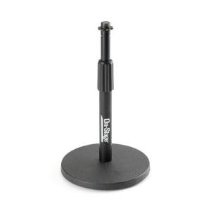 Adjustable Desktop Microphone Stand - Black