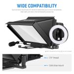NEEWER X12 Teleprompter for iPad and DSLR
