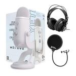 Blue Yeti USB Microphone Bundle with Headphones & Accessories