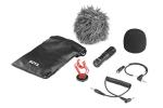 BOYA BY-MM1 Camera Microphone with Shock Mount/Windshield Universal Shotgun Microphone for Cameras & Camcorders,iPhone, Android Smartphones