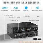 Phenyx Pro UHF Wireless Microphone System Set