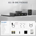 Phenyx Pro UHF Wireless Microphone System Set