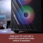 iBuyPower SlateMesh Gaming PC with Ryzen 5