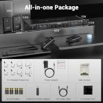 Phenyx Pro UHF 4-Channel Wireless Microphone Set