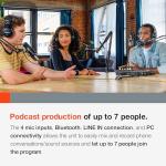 TASCAM Mixcast 4 Podcast Mixer and Recorder