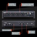Tascam US-4x4HR USB Audio Interface for Podcasting