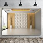 CSFOTO 5x3ft French Windows Video Backdrop