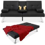 Convertible Futon Sofa Bed with Removable Armrests