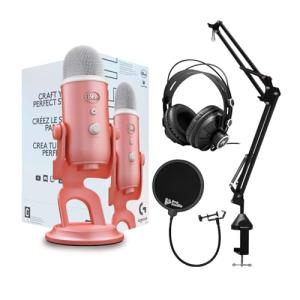 Blue Yeti USB Microphone Bundle with Accessories