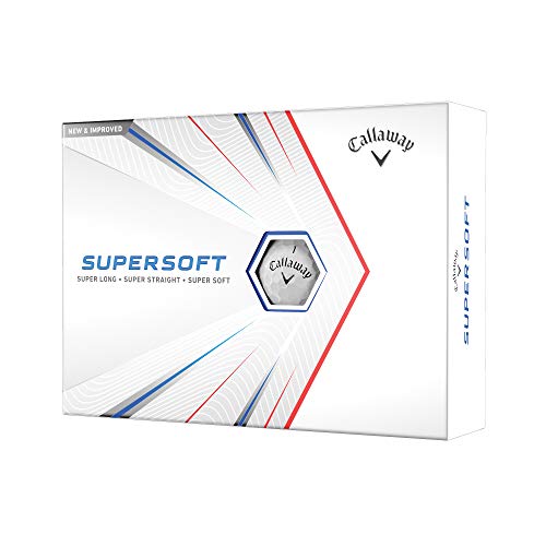 Callaway Supersoft Golf Balls 2021, White