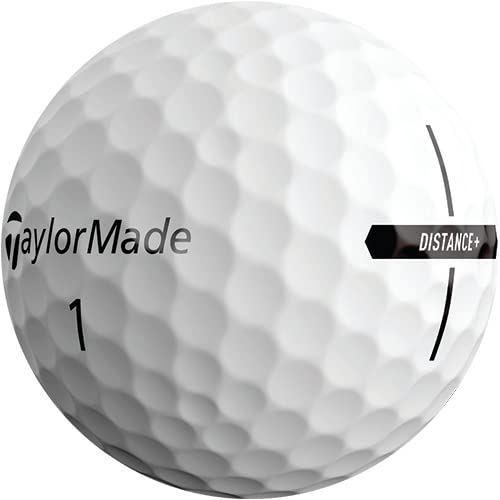 TaylorMade 2021 TaylorMade Distance+ Golf Balls, White
