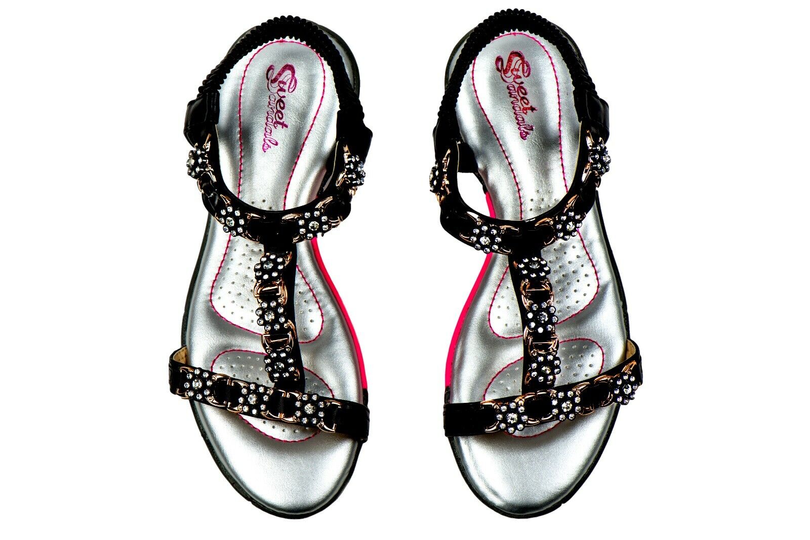 Women's Cute Twinkle Toes Golf Sandals, Size 8