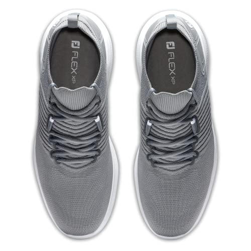 FootJoy Men's Fj Flex Xp Golf Shoe, Light Grey
