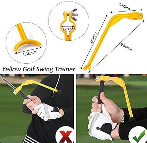 Golf Swing Training Aid 4-Pack with Posture Correction