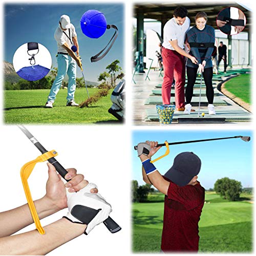 Golf Swing Training Aid 4-Pack with Posture Correction