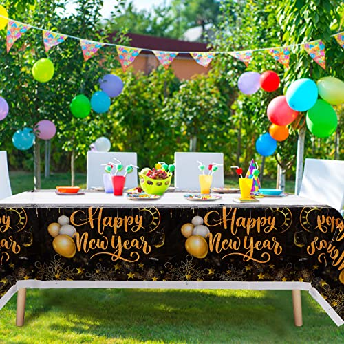 MiniRed 2025 Happy New Year Table Cloth