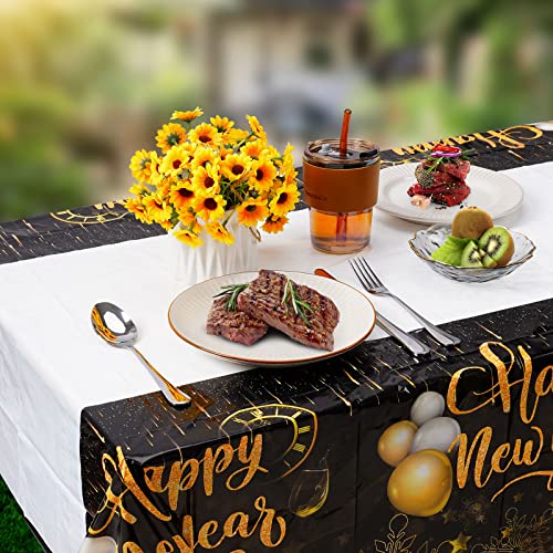 MiniRed 2025 Happy New Year Table Cloth
