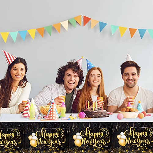 MiniRed 2025 Happy New Year Table Cloth