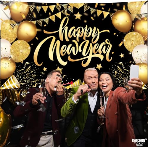 Extra Large Happy New Year Banner 2025