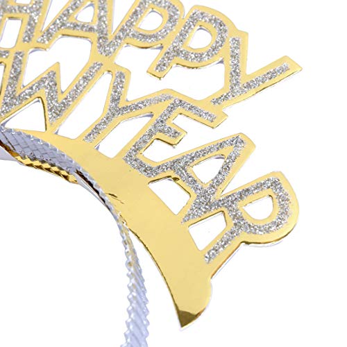 Happy New Year Headband Tiara Party Set