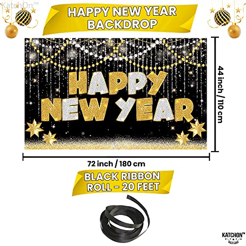 XtraLarge Happy New Year Banner - 72x44 Inches