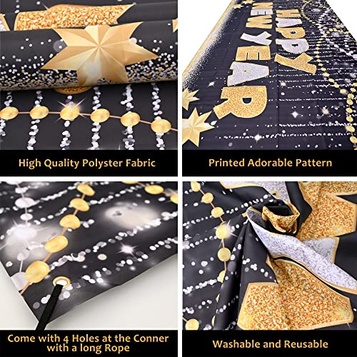 XtraLarge Happy New Year Banner - 72x44 Inches