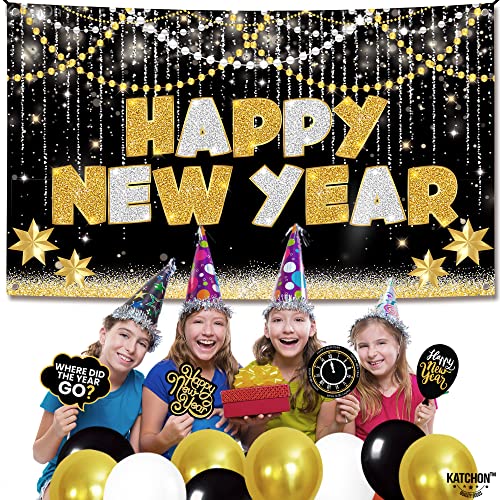 XtraLarge Happy New Year Banner - 72x44 Inches
