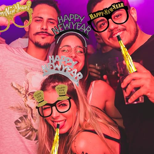 36-Piece New Year’s Eve Party Supplies Set