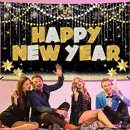 XtraLarge Happy New Year Banner - 72x44 Inches