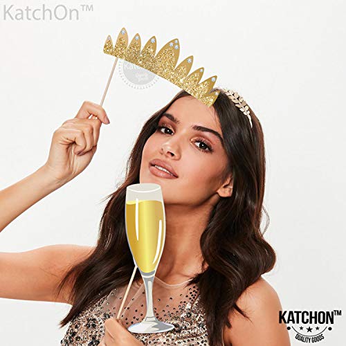 Glitter New Year's Photo Booth Props 2025