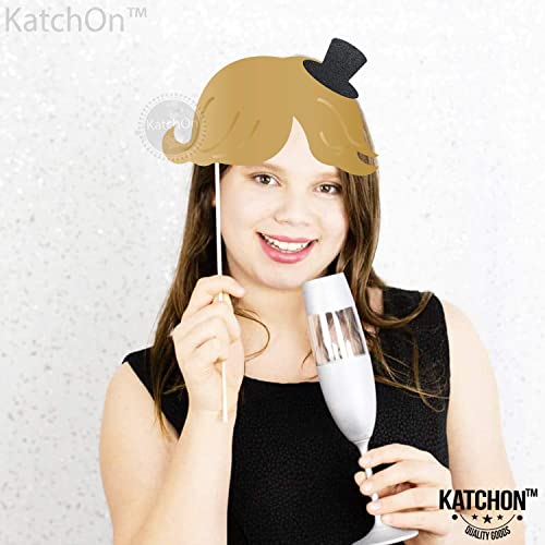 Glitter New Year's Photo Booth Props 2025