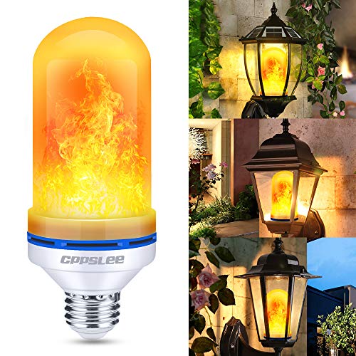 LED Flame Light Bulbs - 4 Modes, 2 Pack