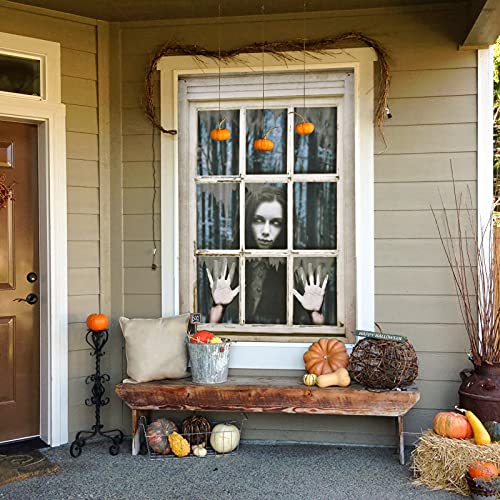 Halloween Ghost Window Cover - Fun Party Decor