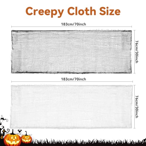 5-Pack Creepy Cloth Halloween Wall Decorations