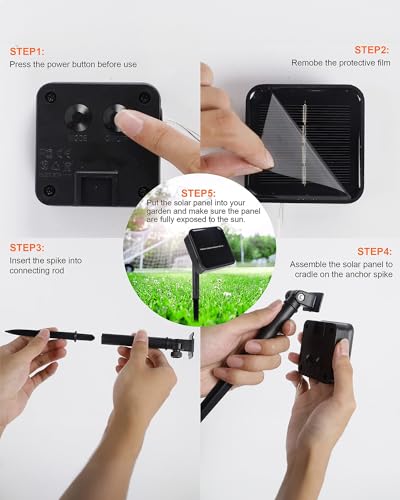 Purple Solar String Lights for Halloween & Parties