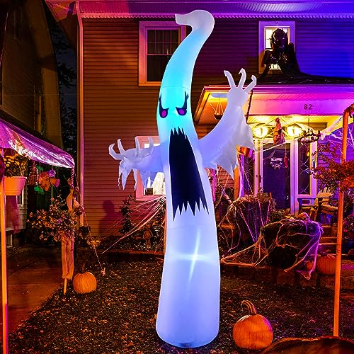 6 FT Inflatable Scary Ghost with LEDs