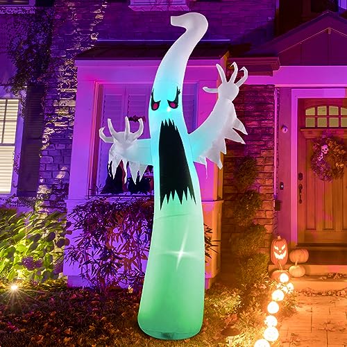 6 FT Inflatable Scary Ghost with LEDs