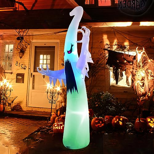 6 FT Inflatable Scary Ghost with LEDs